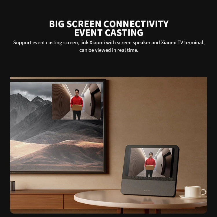 Xiaomi Smart Cat Eye 2 HDR 5 inch 3MP HD Camera 180 Degree Wide Angle Lens 940nm Infrared Night Vision Intercom Doorbell