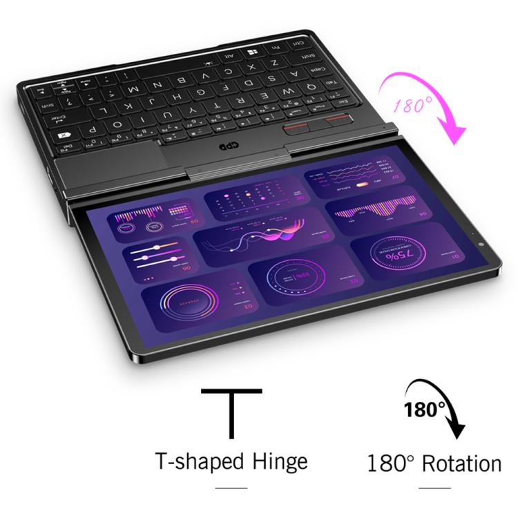 GPD Pocket 4 Handheld Gaming PC, 16GB+1TB, 8.8 inch Windows 11 Home AMD Ryzen 7 8840U, US Plug