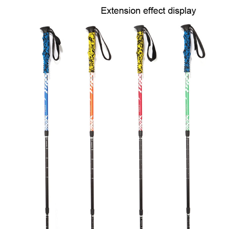 135cm Adjustable Portable Height Outdoor Aluminum Trekking Poles